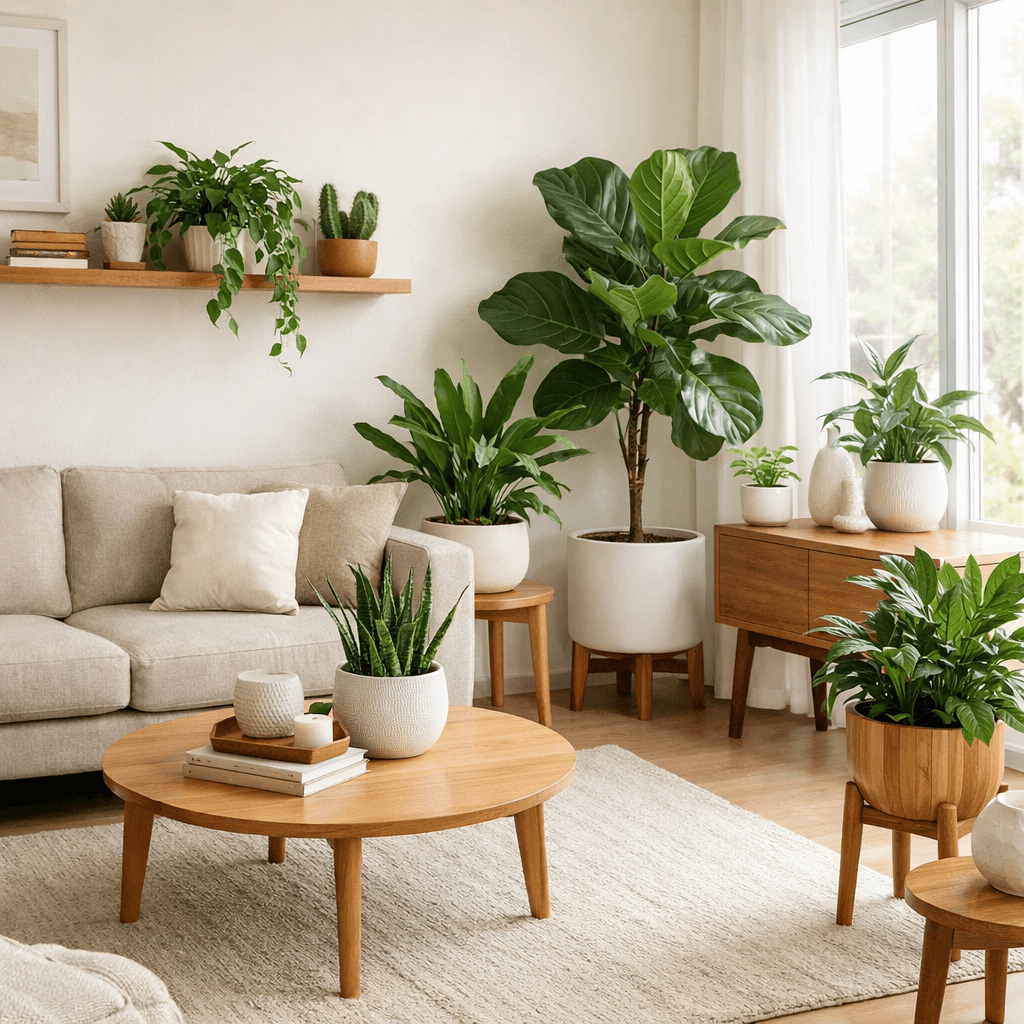 Plantas na decoração